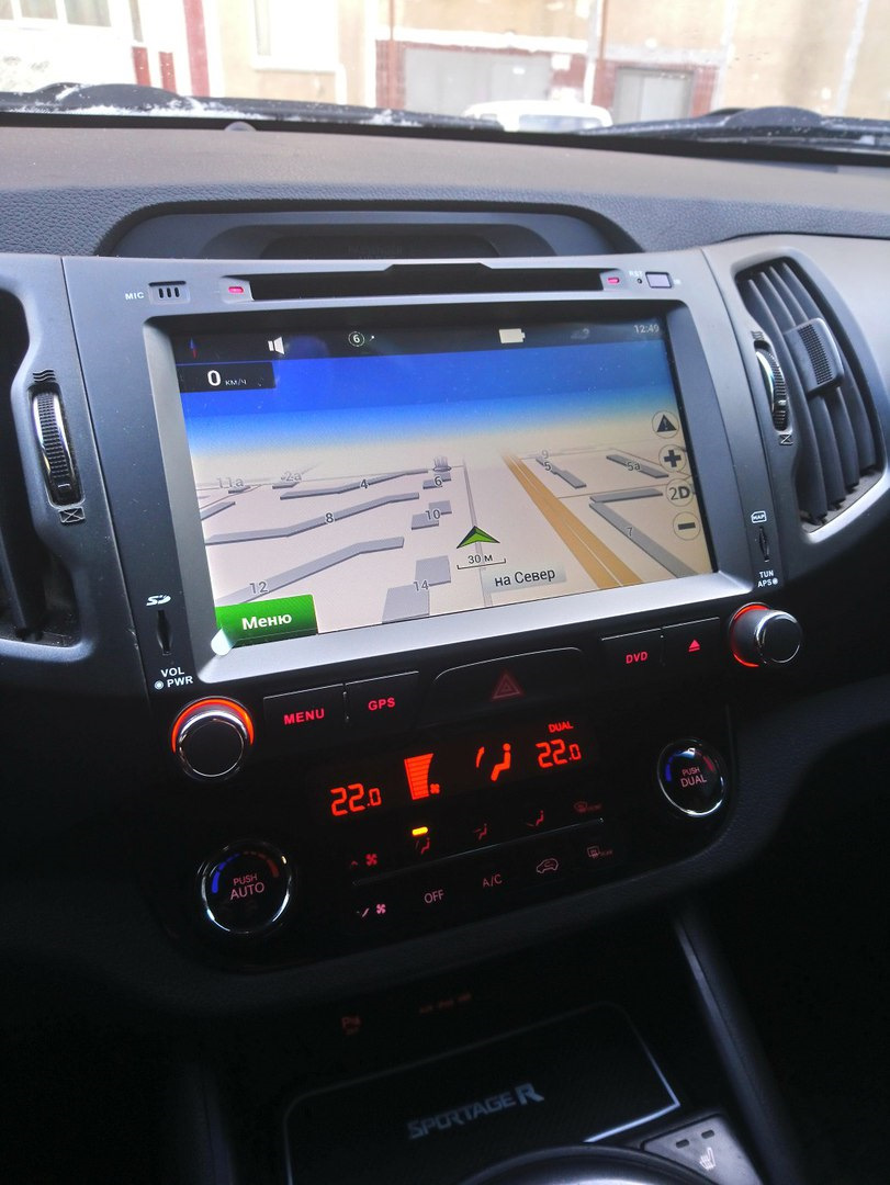 Замена магнитолы! — KIA Sportage (3G), 2 л, 2011 года | автозвук | DRIVE2