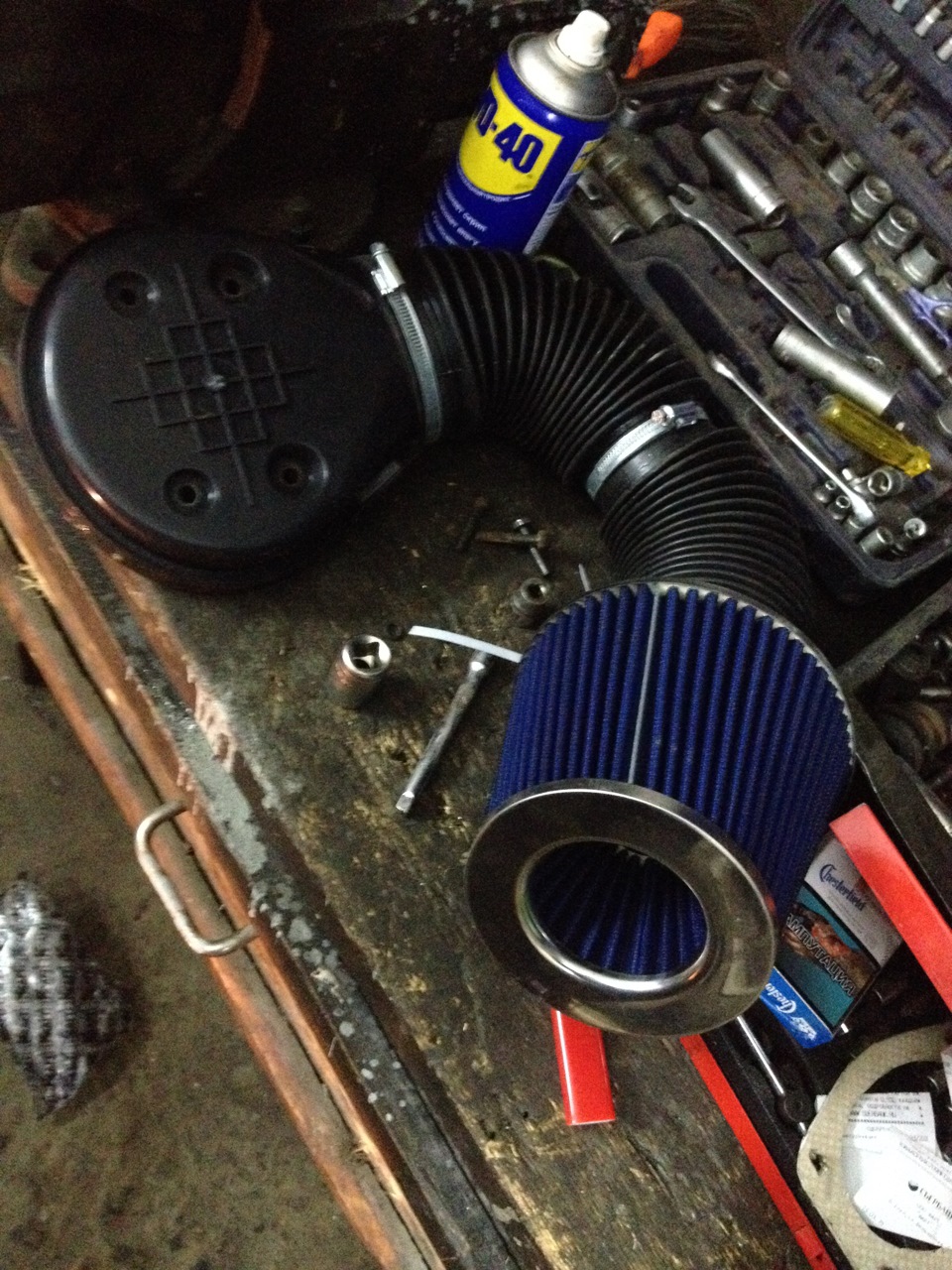 фильтр 0 сопротивления :) — Lada 2106, 1,6 л, 1997 года | тюнинг | DRIVE2