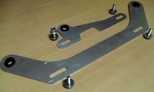 Крепление для радиатора Honda civic — Toyota Starlet (90), 1,5 л, 1996 ...