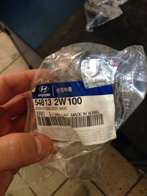 548132W100 Втулка стабилизатора KIA HYUNDAI | Запчасти на DRIVE2