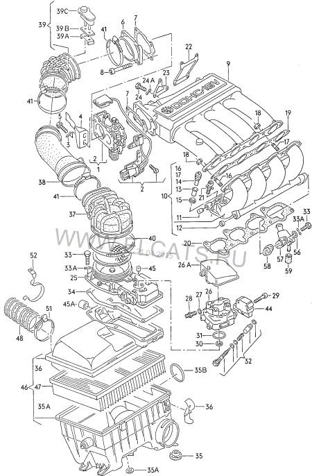 Запчасти volkswagen passat b3