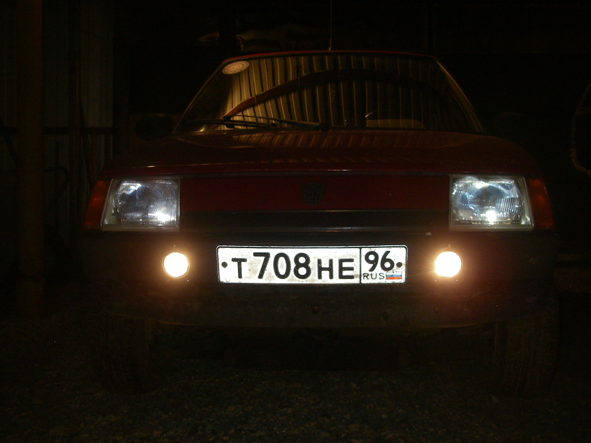 новые туманки — ЗАЗ 1102, 1,2 л., 1996 года | тюнинг | DRIVE2