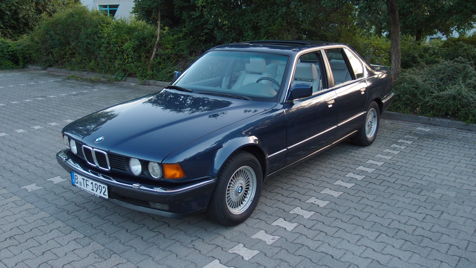 Бмв 730 фото BMW 7 series (E32) 3.0 бензиновый 1992 730i e32 Lazurblau M30B3 на DRIVE2