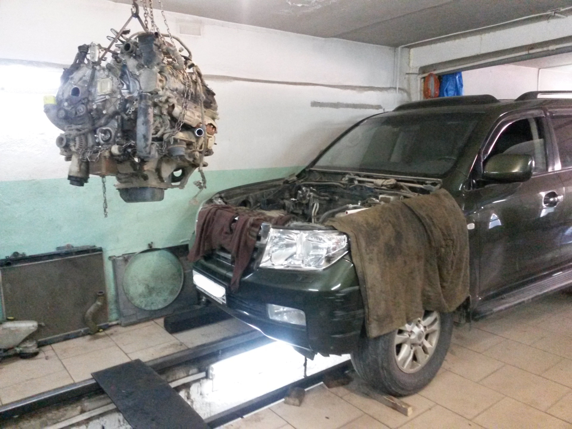 Ремонт ДВС Land Cruiser 200 V8 Diesel D4 — DRIVE2