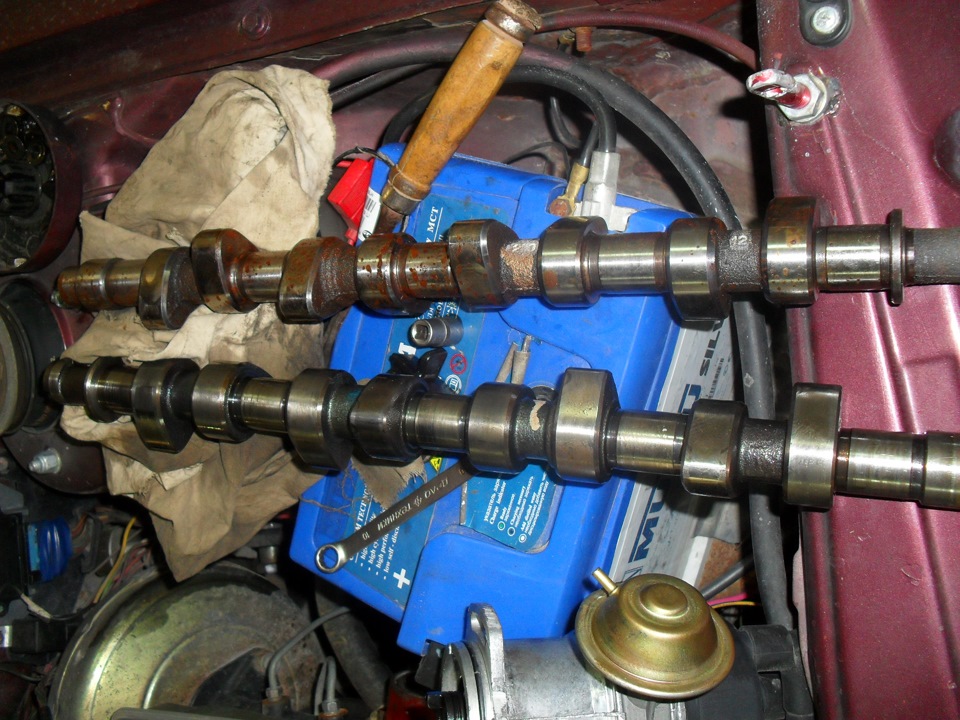 Поставил спорт распред вал и разрезную шестерню — Lada 21099, 1,5 л ...