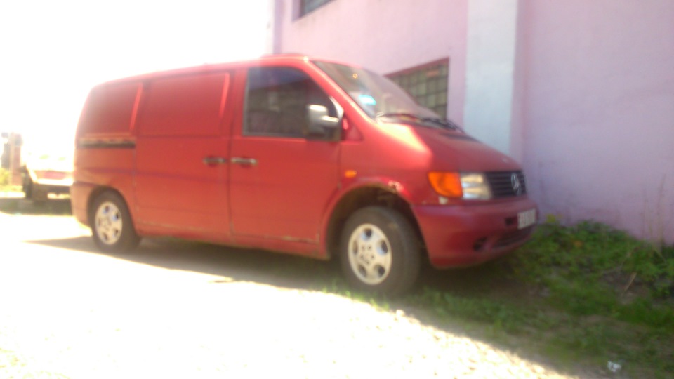 Вито сегодня — Mercedes-Benz Vito (1G), 2,3 л, 1997 года | наблюдение ...