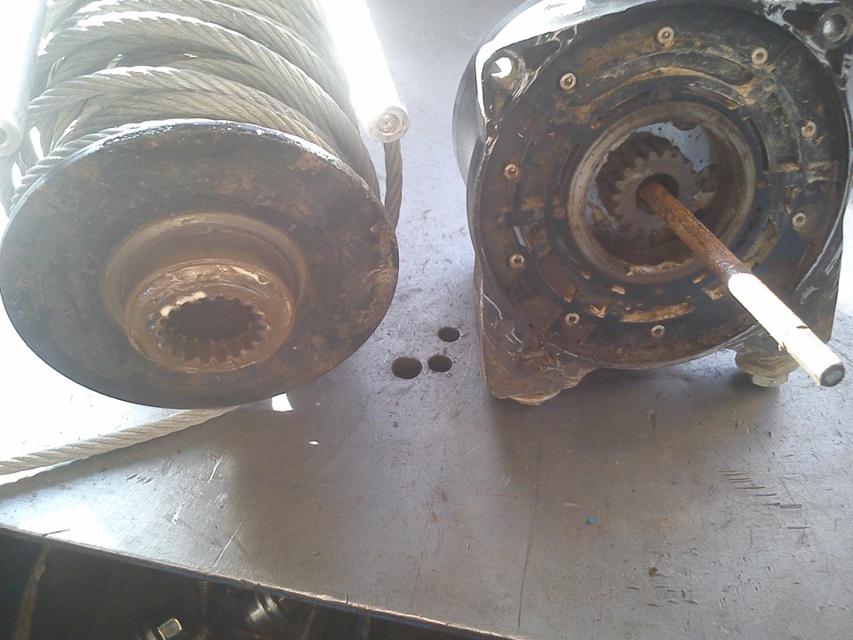 Ремонт лебедки — УАЗ 31519, 2,5 л, 2002 года | своими руками | DRIVE2