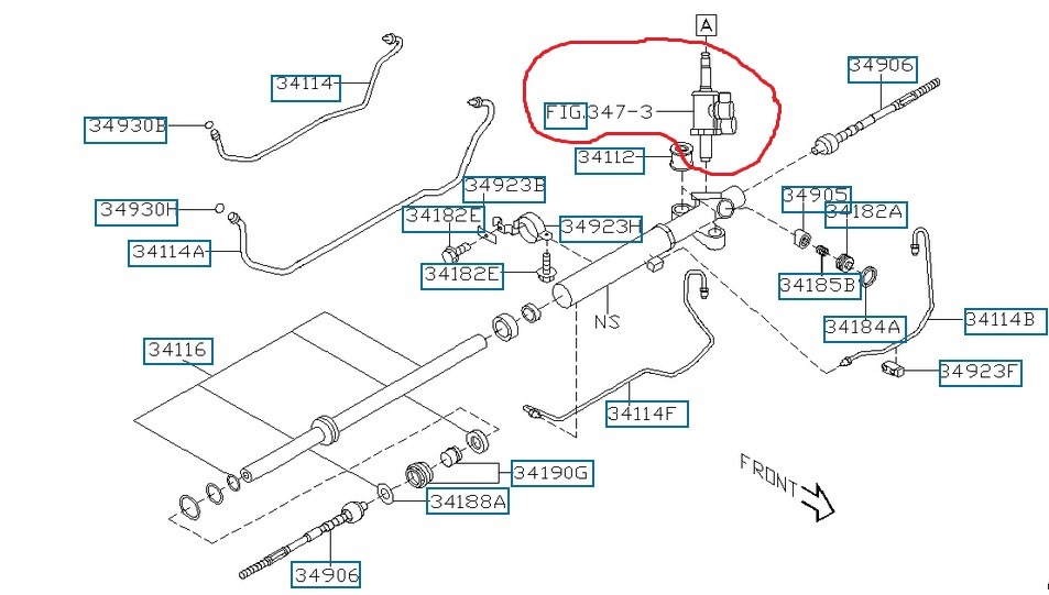 Подклинивает руль, сильно!О_о? — Subaru Legacy (BL/BP), 2,5 л, 2004 ...