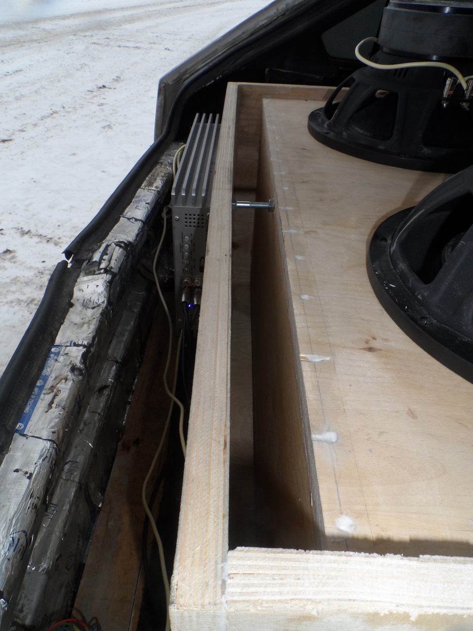 Magnum m12d4 — Lada 21093i, 1,5 л, 2002 года | автозвук | DRIVE2