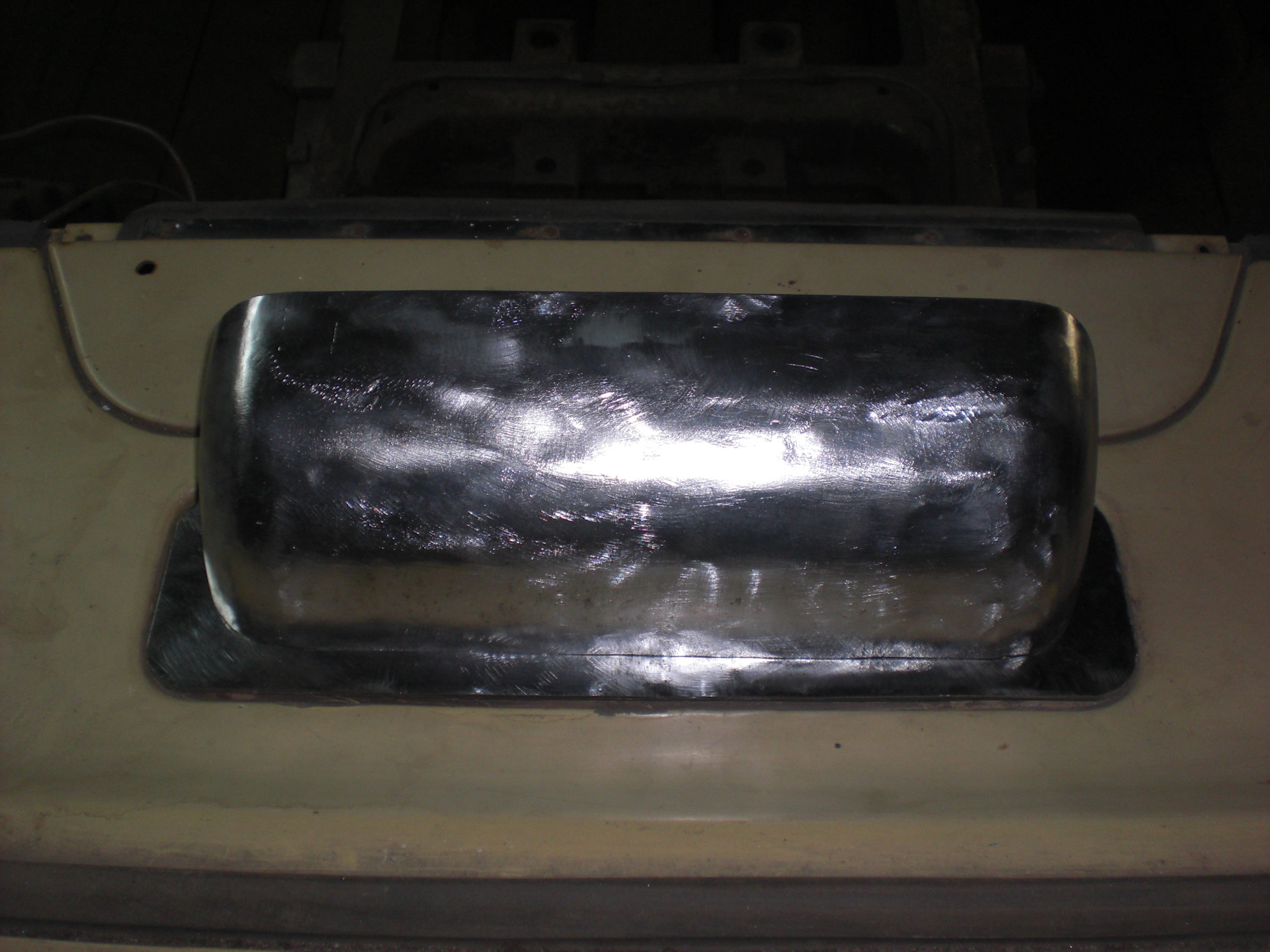 Стайлинг воздухозаборника УАЗ, сухой заборник "а-ля" как на спорт кар ...