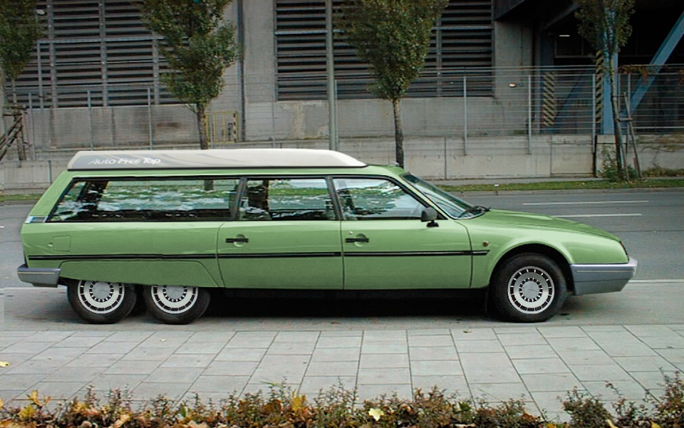 Citroen cx six wheeler