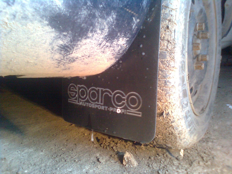 Брызговики SPARCO! — Mazda 626 IV (GE), 2 л, 1996 года | стайлинг | DRIVE2