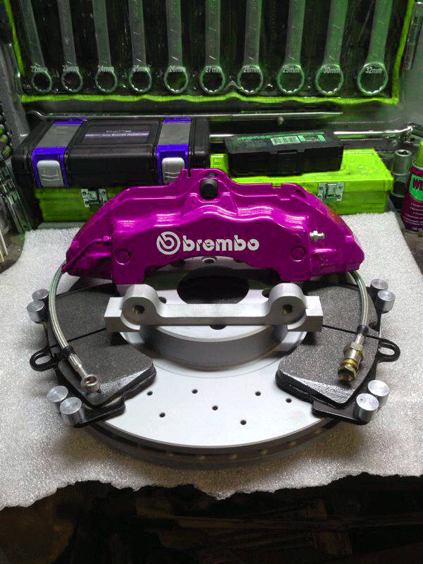 BREMBO суппорта трехсоставные