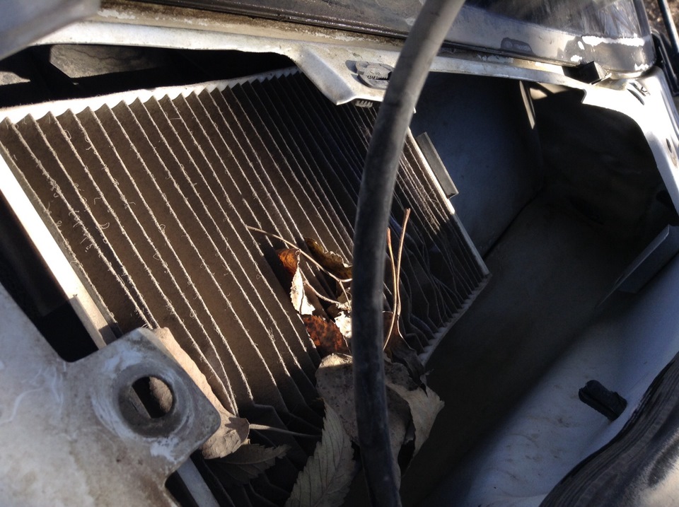 Что бывает если не менять салонный фильтр год — Lada Гранта, 1,6 л ...