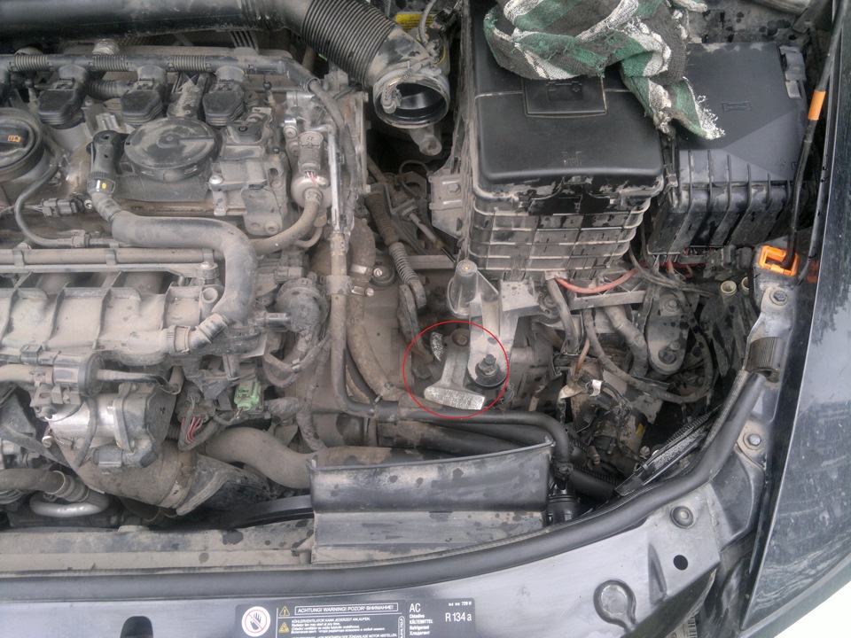 Укороченная кулиса Шкода Октавия А5 FL — Skoda Octavia A5 Mk2, 1,8 л ...