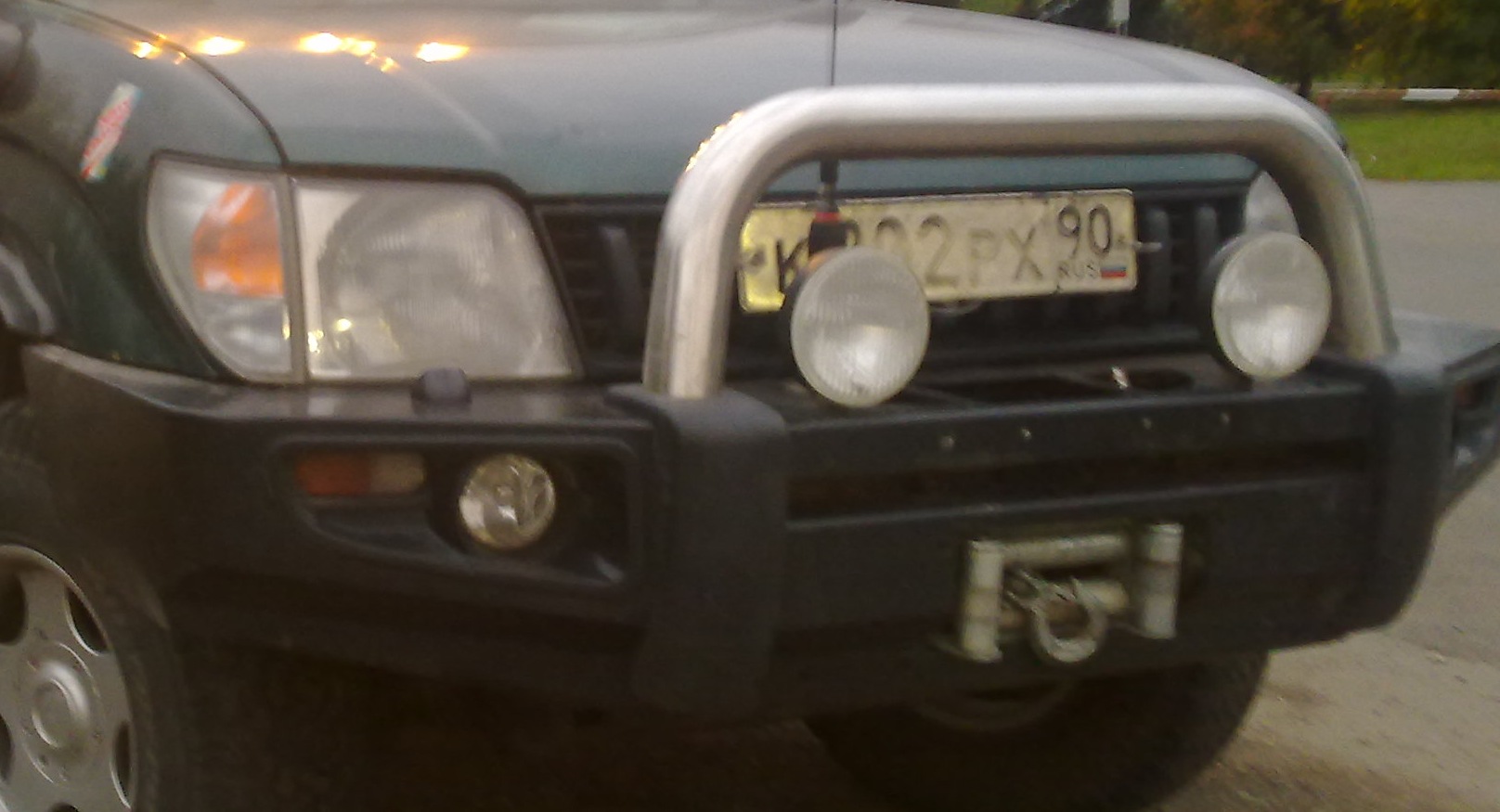 Front bumper replacement - Toyota Land Cruiser Prado 30L 1998