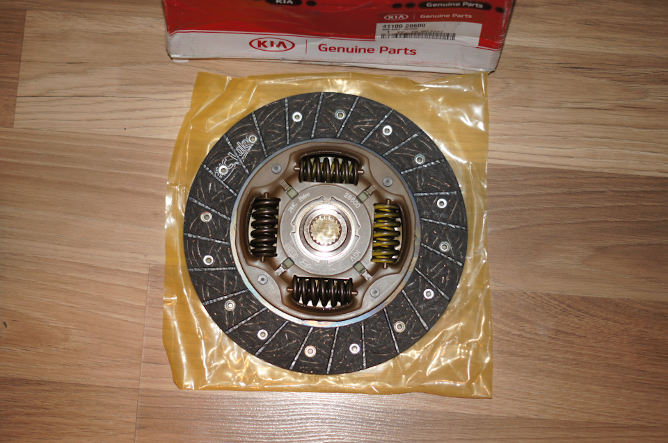 4110028600 Диск сцепления в сборе KIA HYUNDAI | Запчасти на DRIVE2