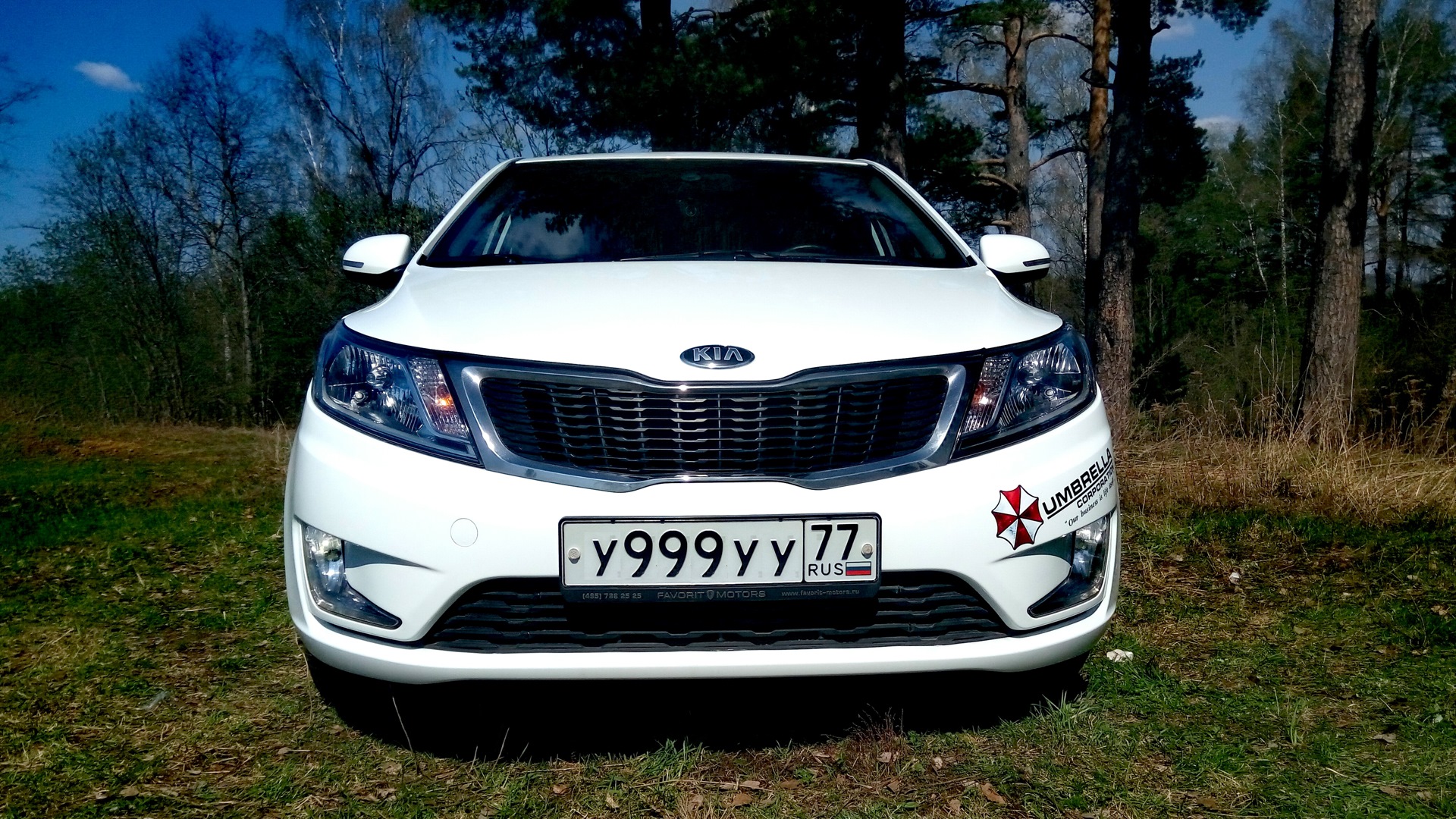 KIA Rio (3G) 1.6 бензиновый 2013 | 1.6 # The White Power # на DRIVE2