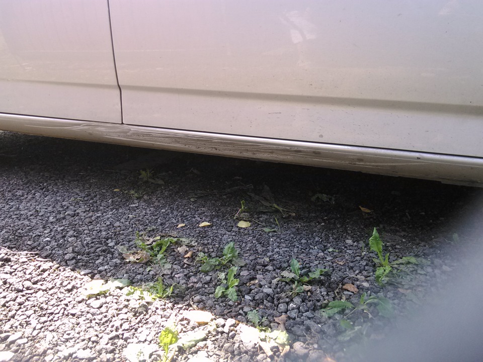 помял порог — Ford Mondeo IV, 2 л, 2013 года | ДТП | DRIVE2