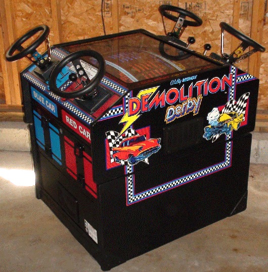 demolition derby arcade game for sale