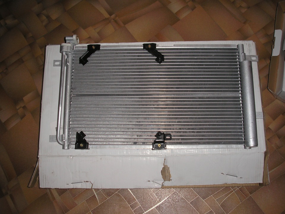 Снятие и замена радиатора охлаждения ВАЗ-2110, ВАЗ-2111 и ВАЗ-2112