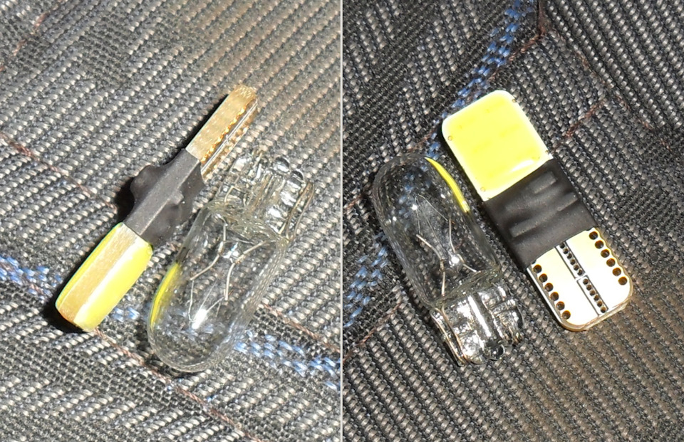 Светодиодная лампа 2-COB Т10 3.16w — DRIVE2