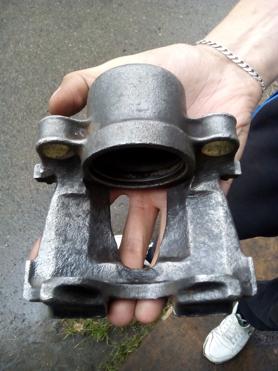 Rebild front calipers FIAT Bravo with his hands Part 1