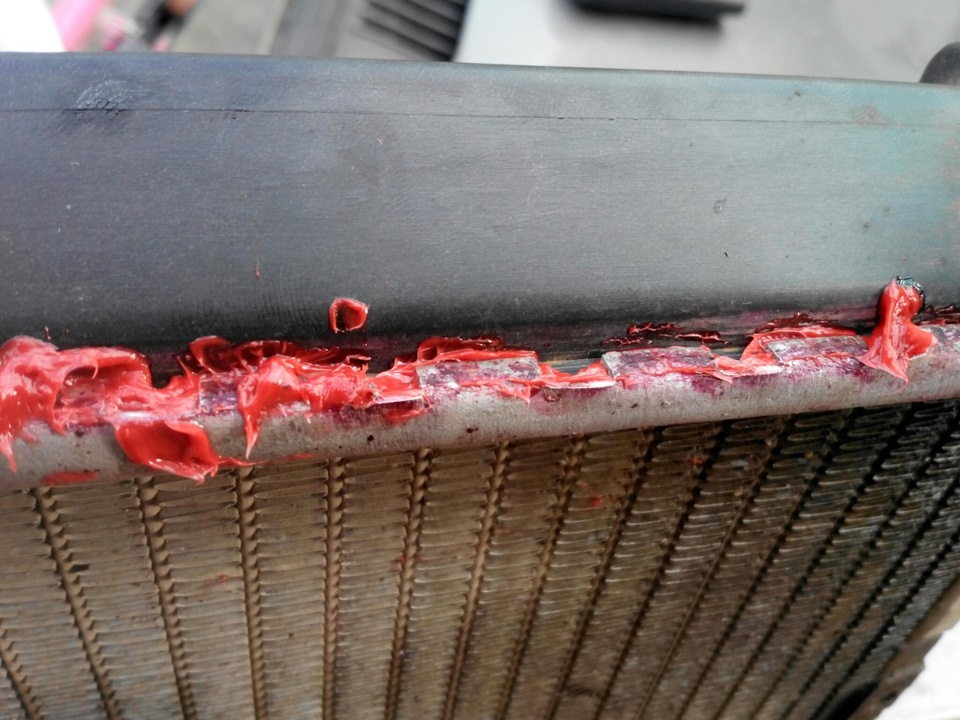 e872916s 960 Как отремонтировать радиатор шевроле ланос