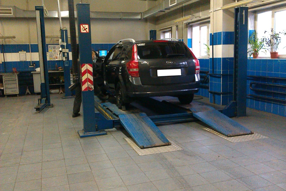 Сход-развал в ЛифтАвтоСервис у Сергея розова ч.2 — KIA Ceed SW (1G ...