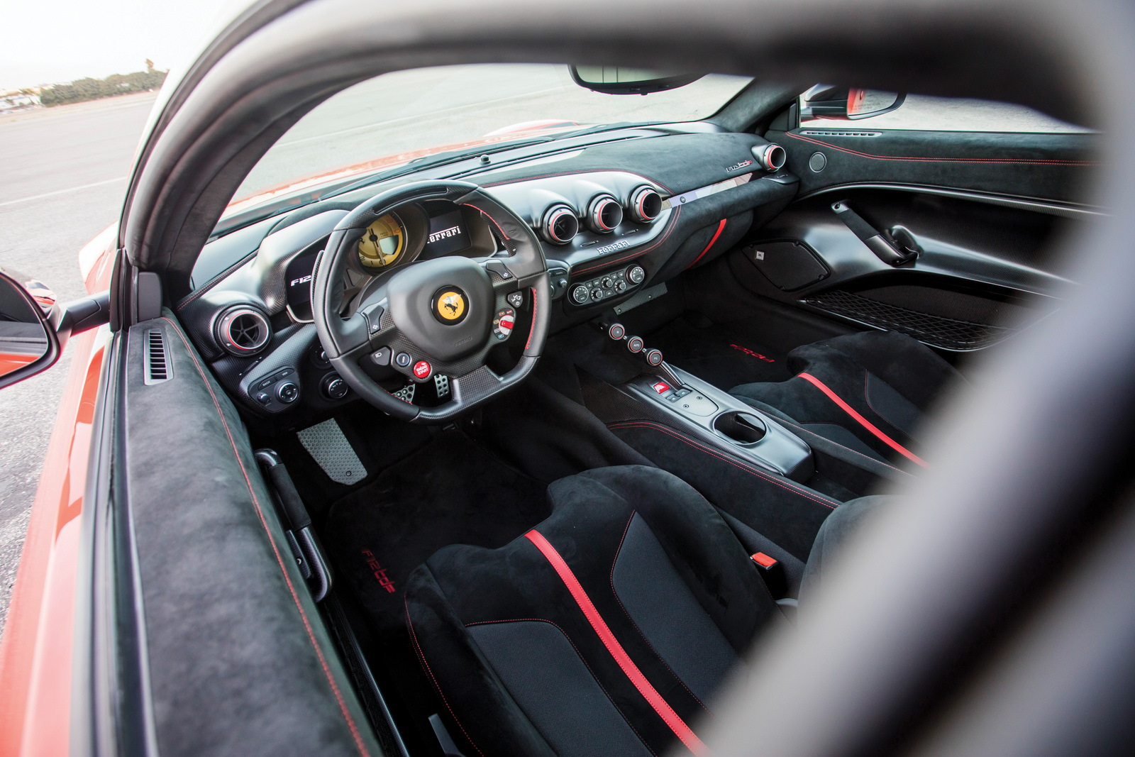 Ferrari f12 Red Interior