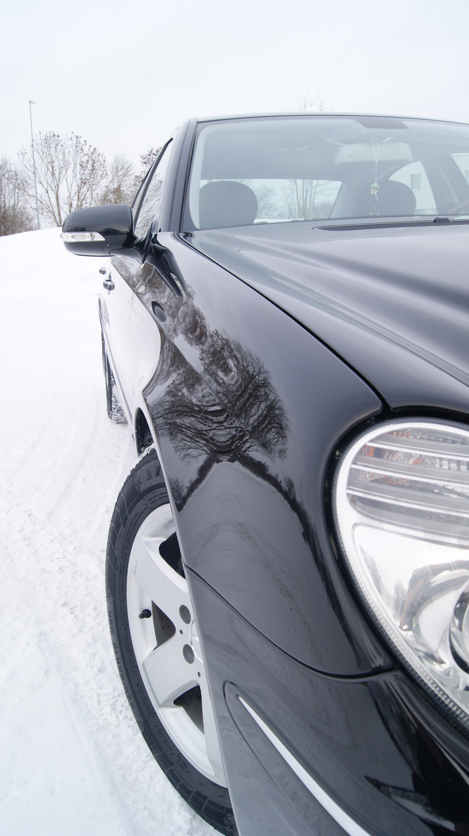 Печаль, беда! Царапины после посещения мойки. Финал — Mercedes-Benz E-class  (W211), 1,8 л, 2007 года | кузовной ремонт | DRIVE2