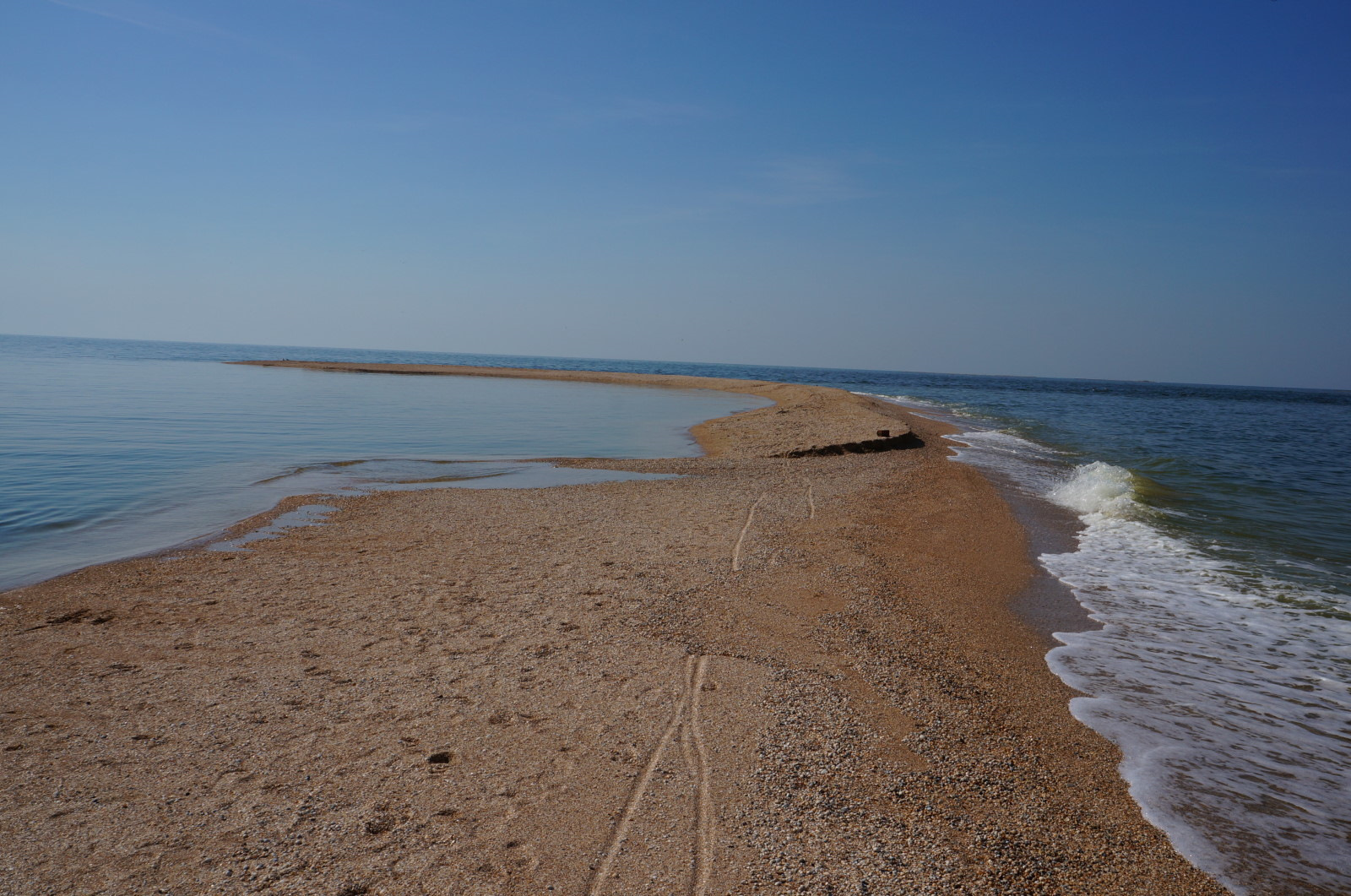 Коса азовское море отдых