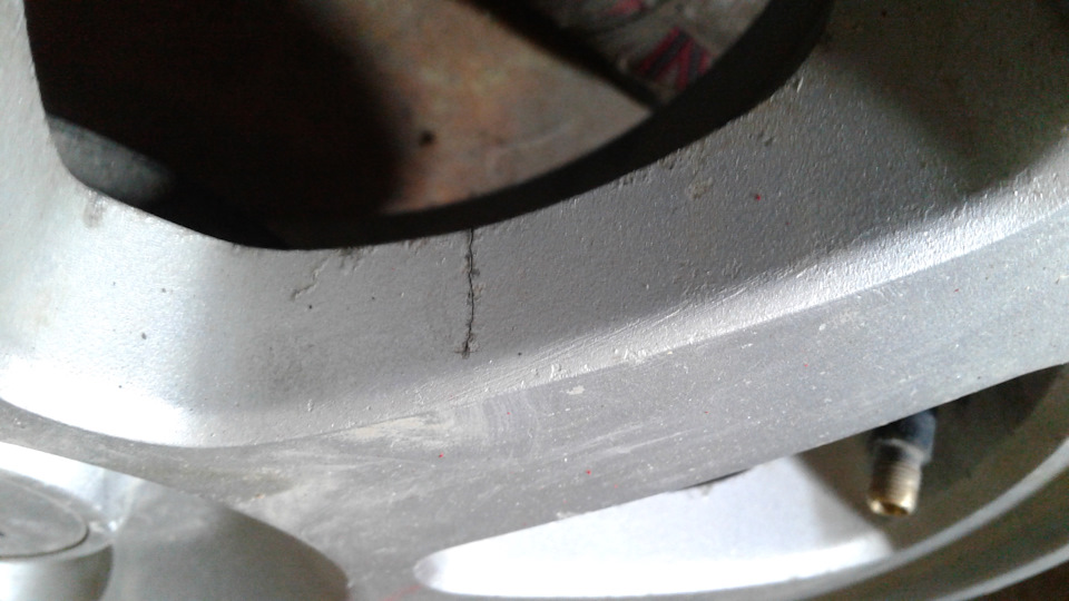 Треснул диск — Honda Accord (6G), 2 л, 1997 года | колёсные диски | DRIVE2