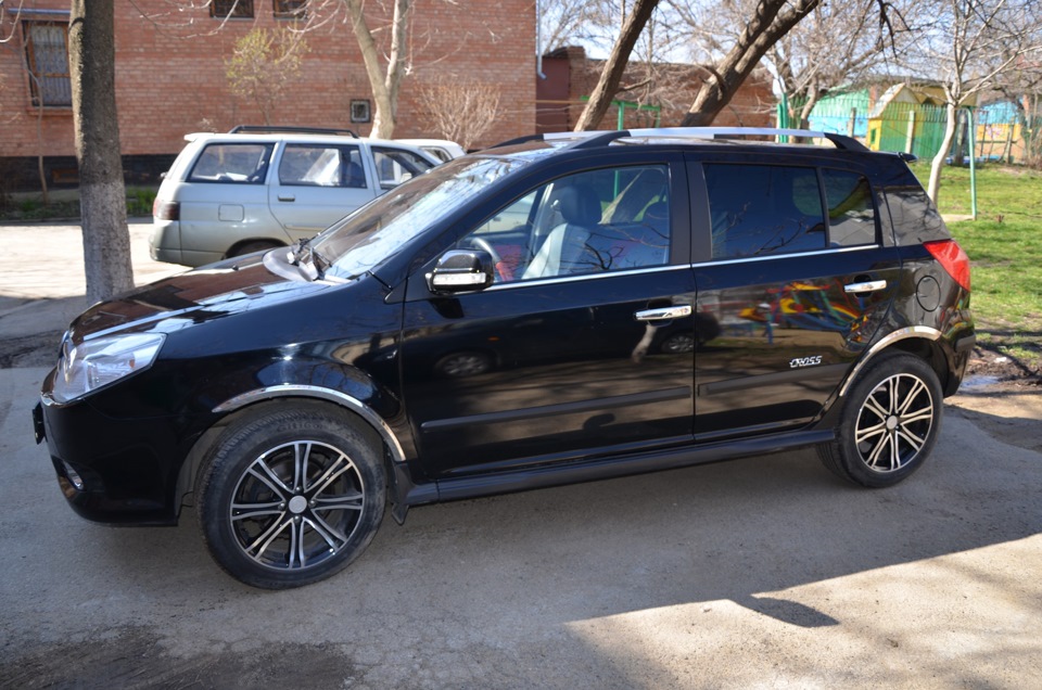 Полировка geely mk cross