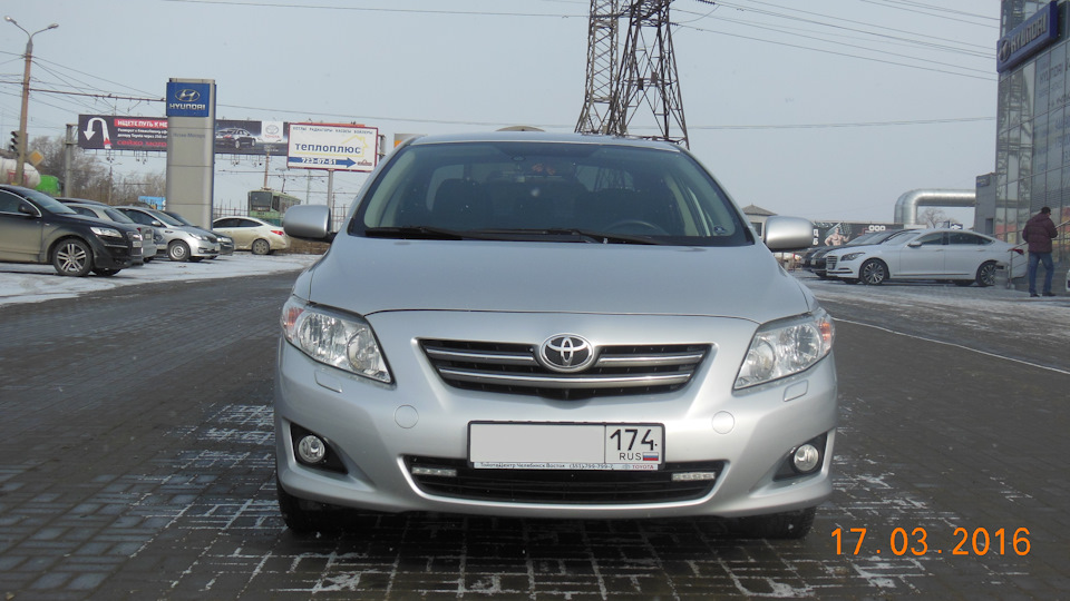 Фото в бортжурнале Toyota Corolla (140/150)
