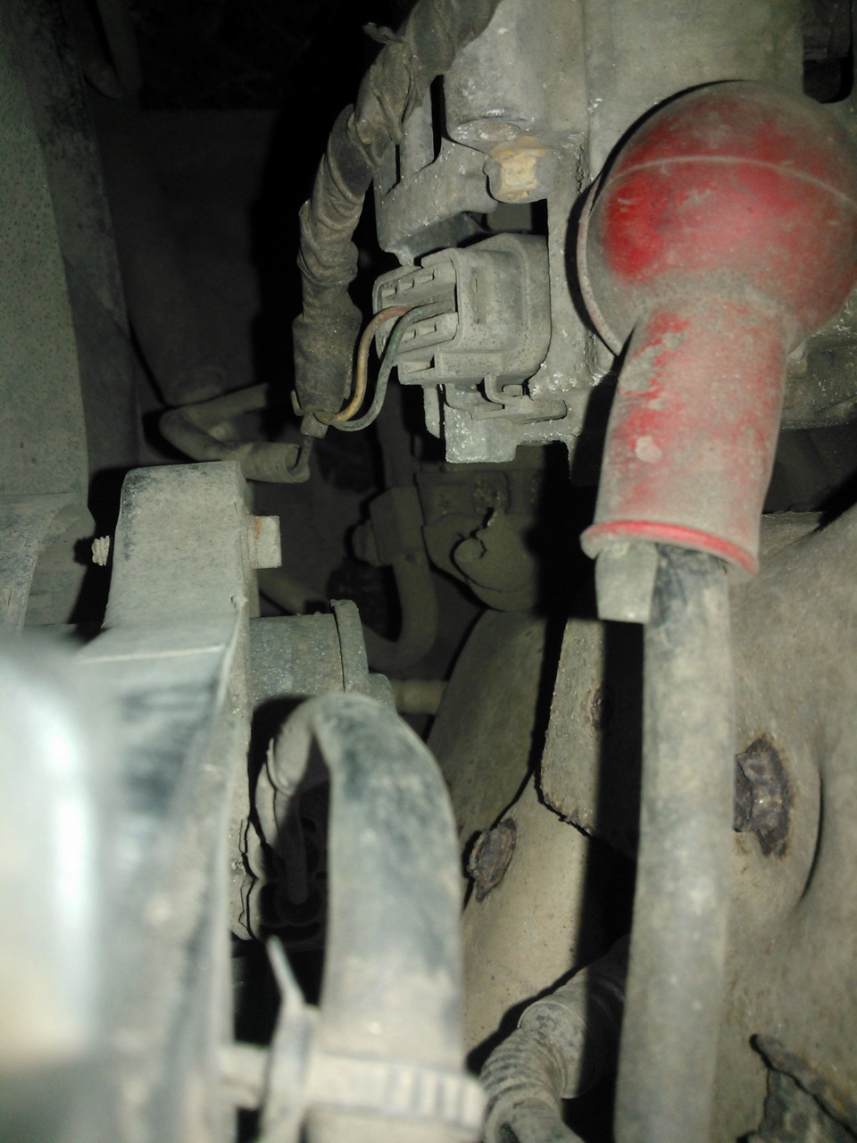 Компрессор кондиционера — Nissan Primera (P12), 1,8 л, 2002 года ...