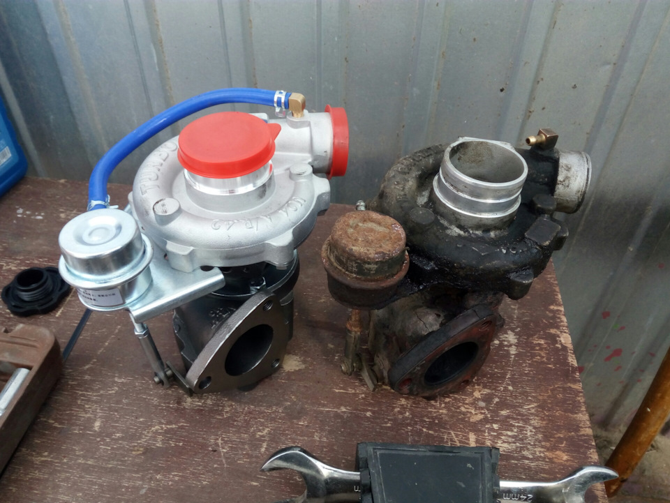 Заменил турбину — JMC-1032, 2,8 л, 2007 года | своими руками | DRIVE2