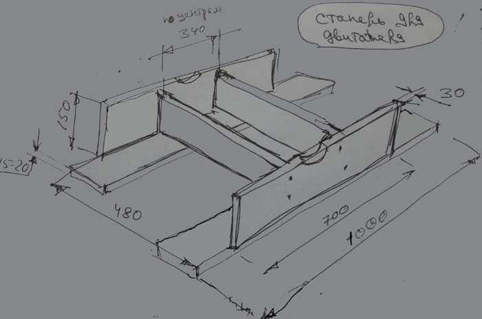 Стапель для лодки в прицеп своими руками чертежи и размеры
