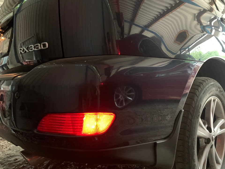 Задние габариты — Lexus RX (2G), 3,3 л, 2004 года | стайлинг | DRIVE2