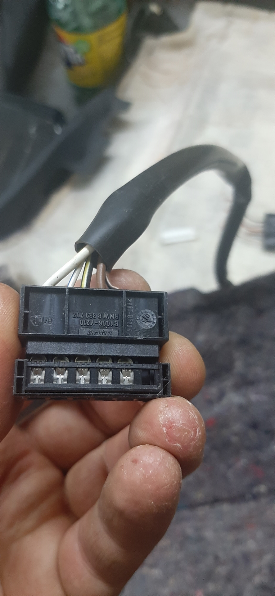 Комфорт салон.химчистка — BMW 5 series (E60), 2 л, 2006 года ...