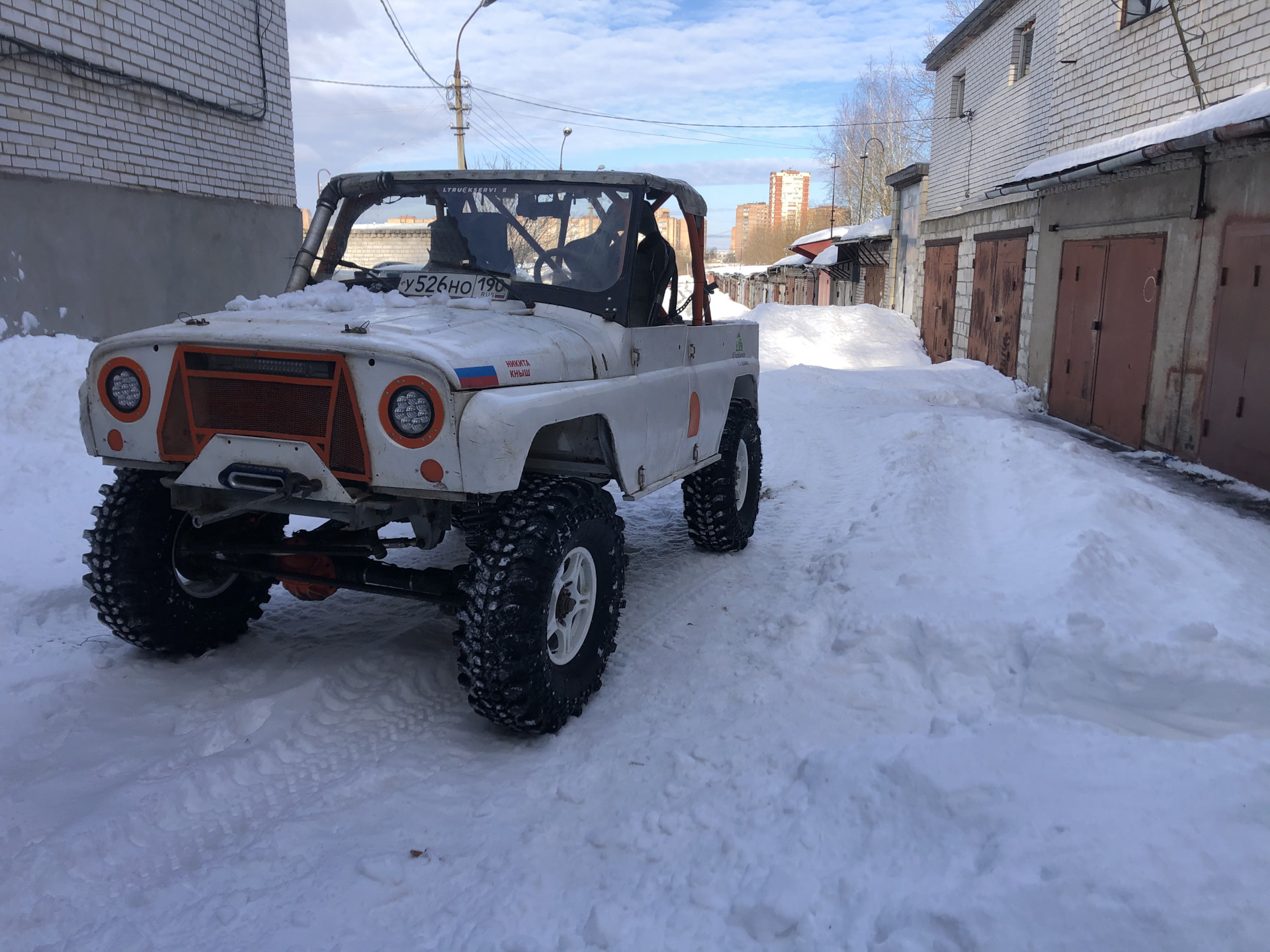 Вес УАЗа на 35-х — УАЗ 315195 Hunter, 2,7 л, 2012 года | своими руками ...