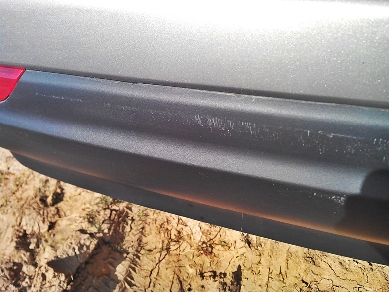 Поцарапал бампер. — KIA Ceed SW (2G), 1,6 л, 2014 года | поломка | DRIVE2