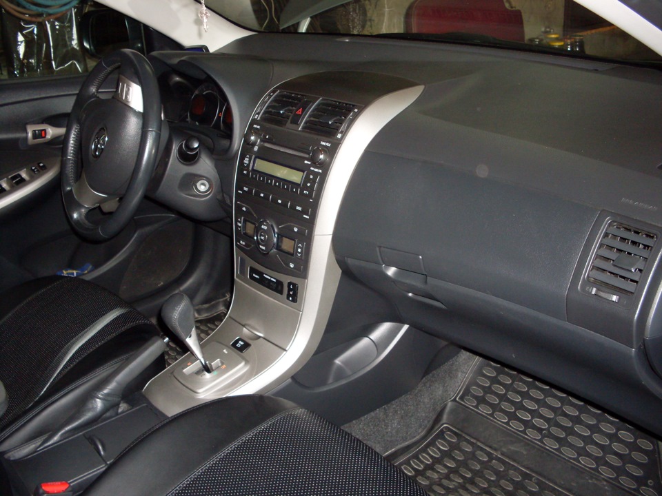 Чехлы на сидения . — Toyota Corolla (140/150), 1,6 л, 2007 года ...