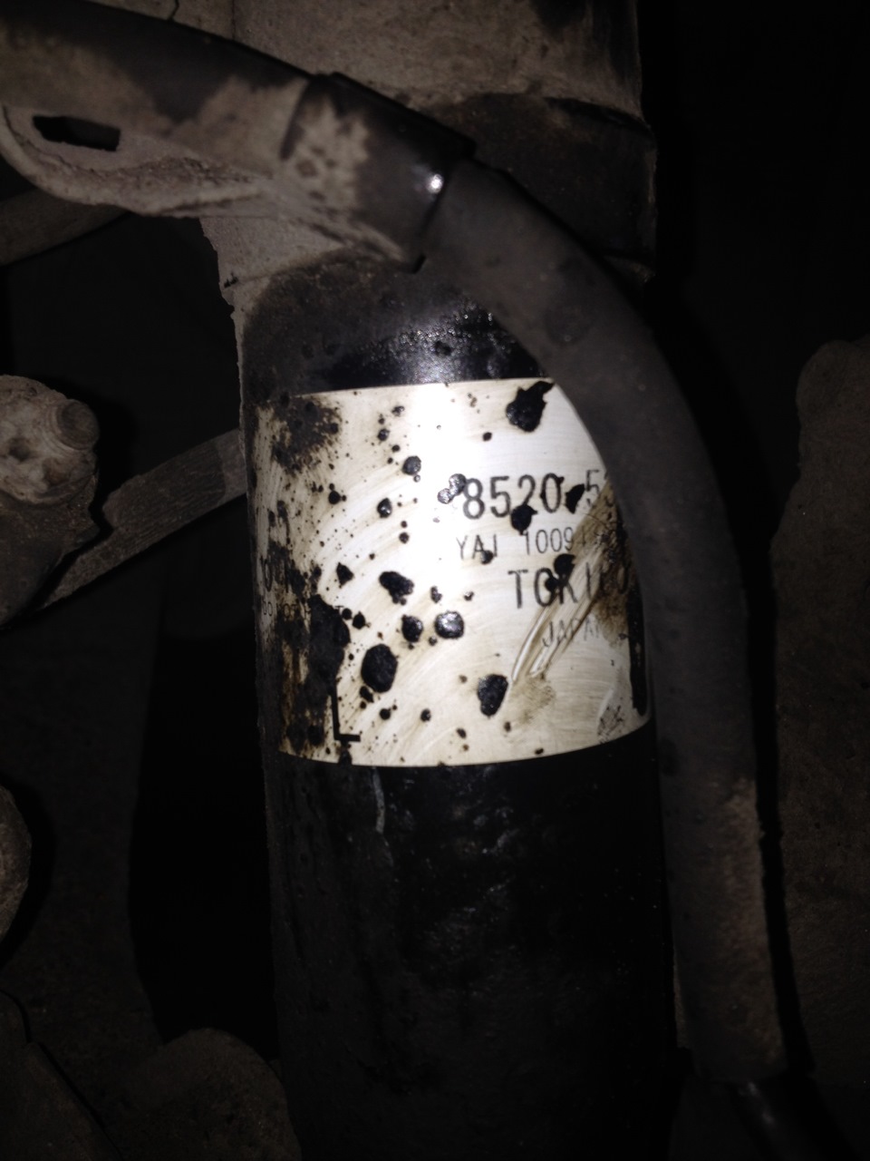 Замена передних стоек — Lexus IS II, 2,5 л, 2008 года | визит на сервис ...