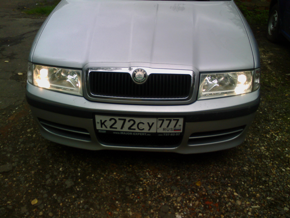Ксенон в птф — Skoda Octavia A4 Mk1