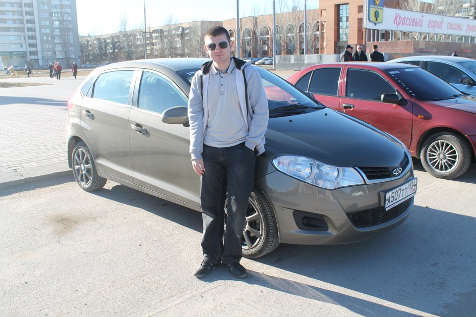 Встреча Drive2 Волжский 15.03.15 — Chery A13, 1,5 л, 2013 года ...