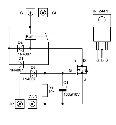 Irfz44n datasheet на русском схема