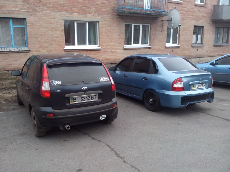 Турбо калина(400лс) и бандитка) — Lada Калина Хэтчбек (1G), 1,6 л, 2007 ...