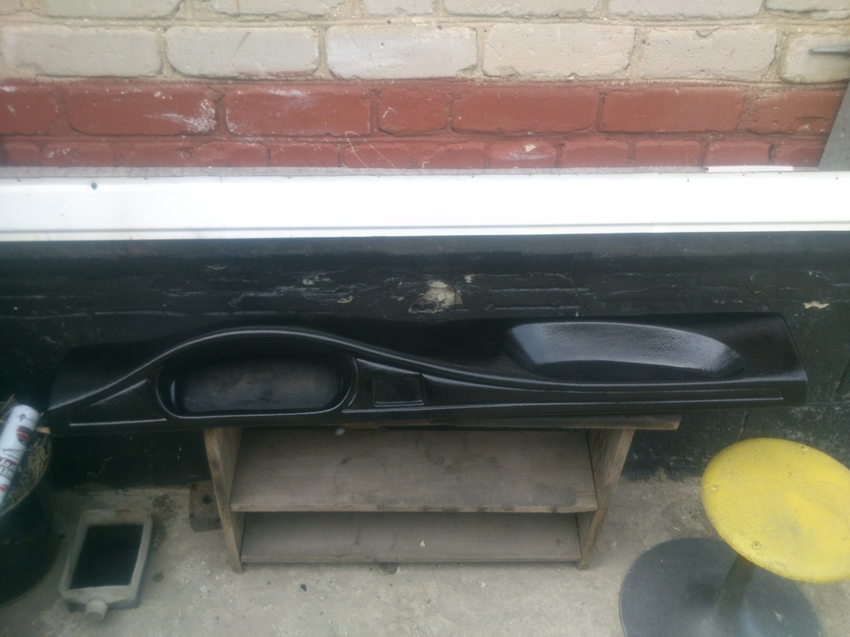 Накладка на низкую панель (трофейная) — Lada 21093i, 1,5 л, 1997 года ...