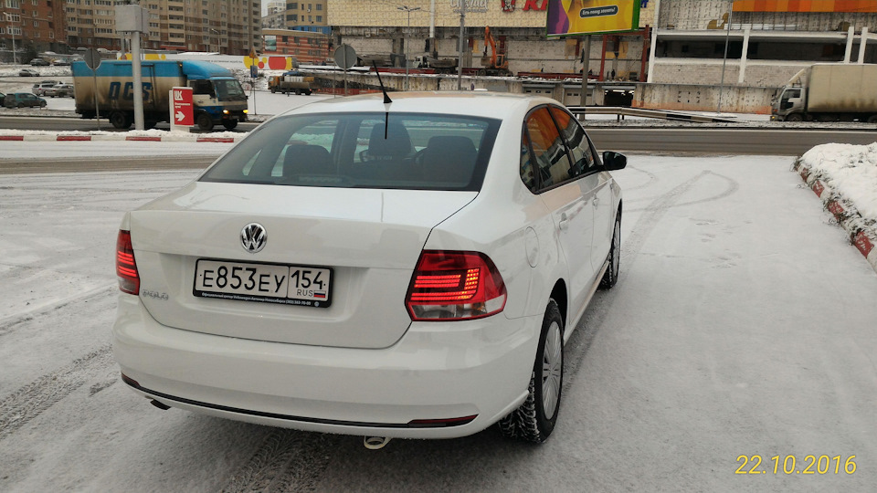 Фото в бортжурнале Volkswagen Polo Sedan